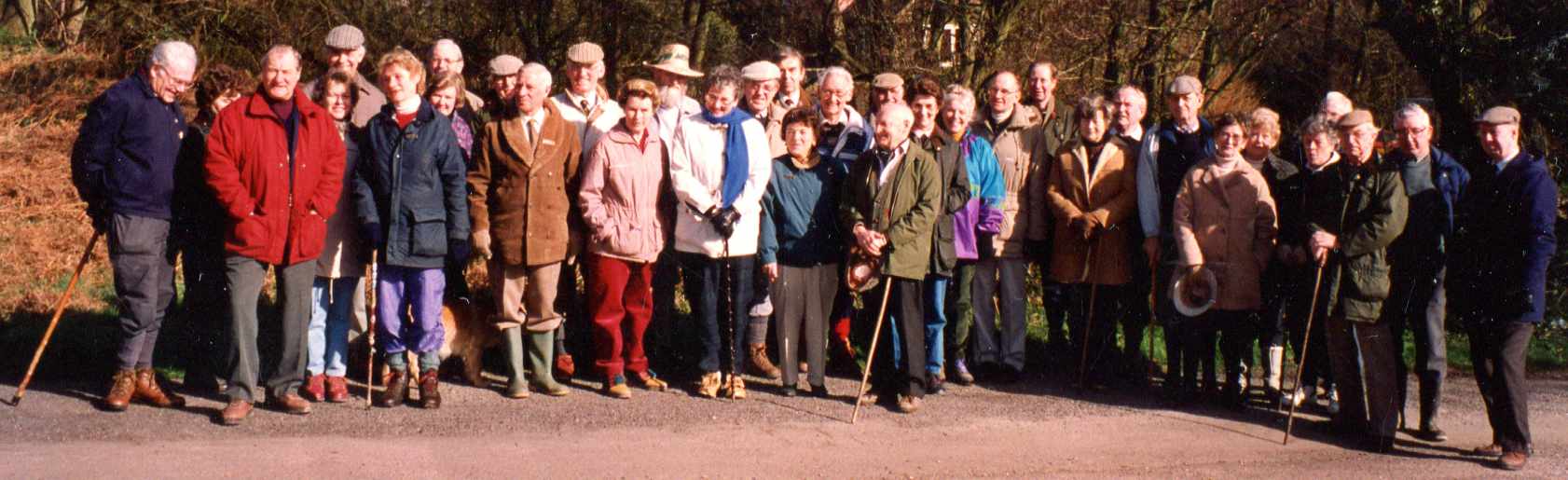 Probus Walking Group Outing c. 1993